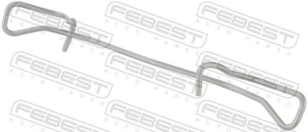 FEBEST 0103-001 Brake pad fitting kit FORD FOCUS 2011 in original quality