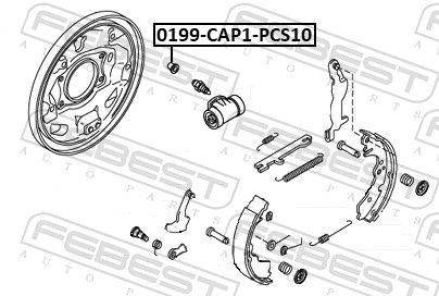 0199CAP1PCS10 Cover, brake caliper FEBEST 0199-CAP1-PCS10 review and test
