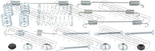 FEBEST 0204-D10R-KIT Brake shoe fitting kit NISSAN experience and price