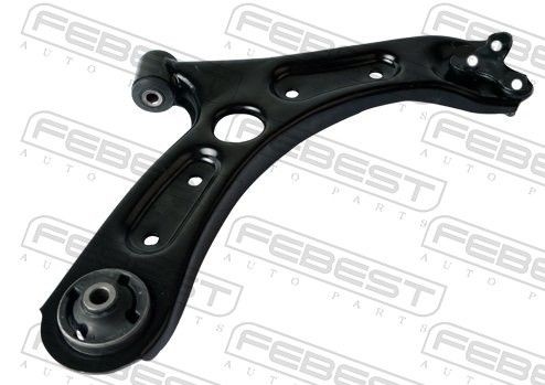 2224-F2FRH FEBEST Control arm KIA without supporting/ball joint, Right, Lower Front Axle, Control Arm