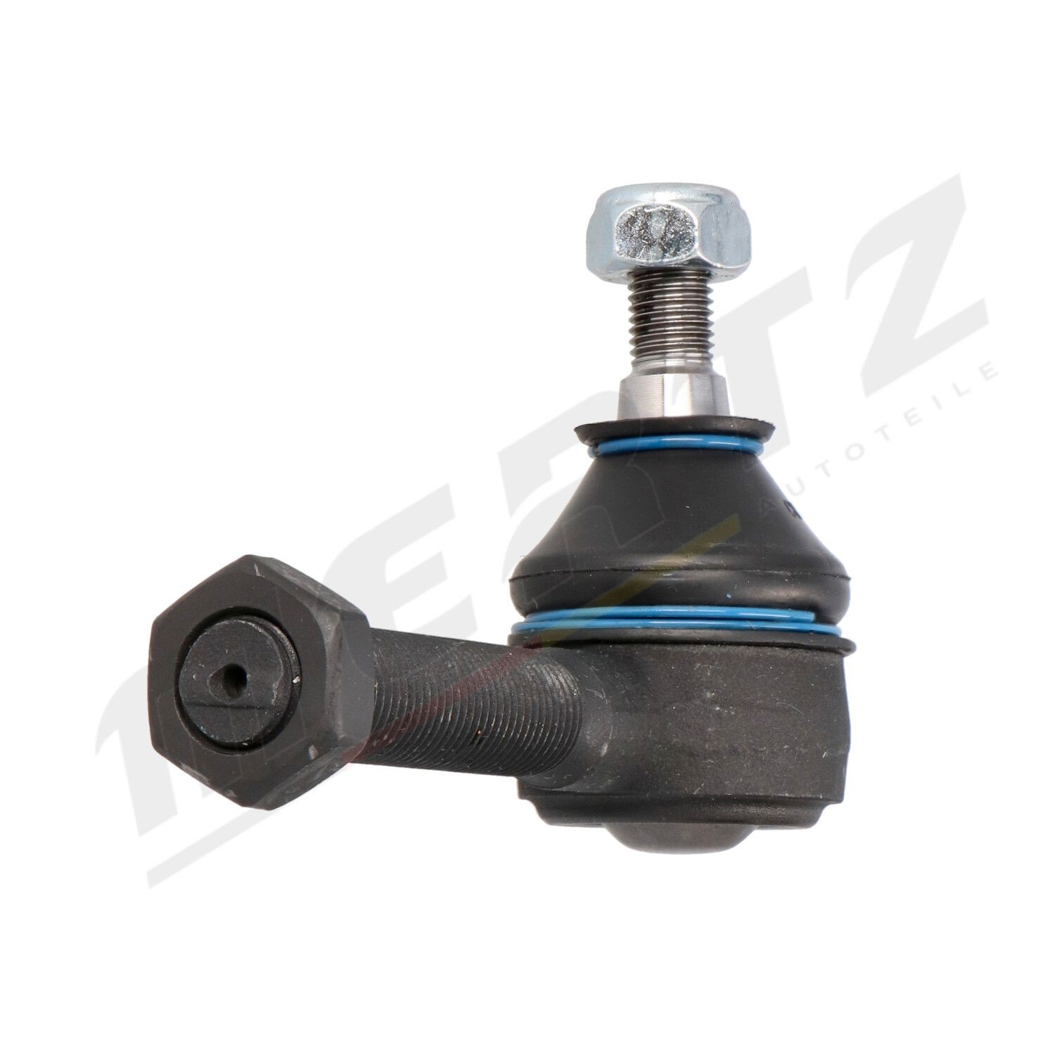 MERTZ M-S0375 Track rod end M14x1,5, M10x1,25 mm, Front Axle Left, Front Axle Right, with self-locking nut