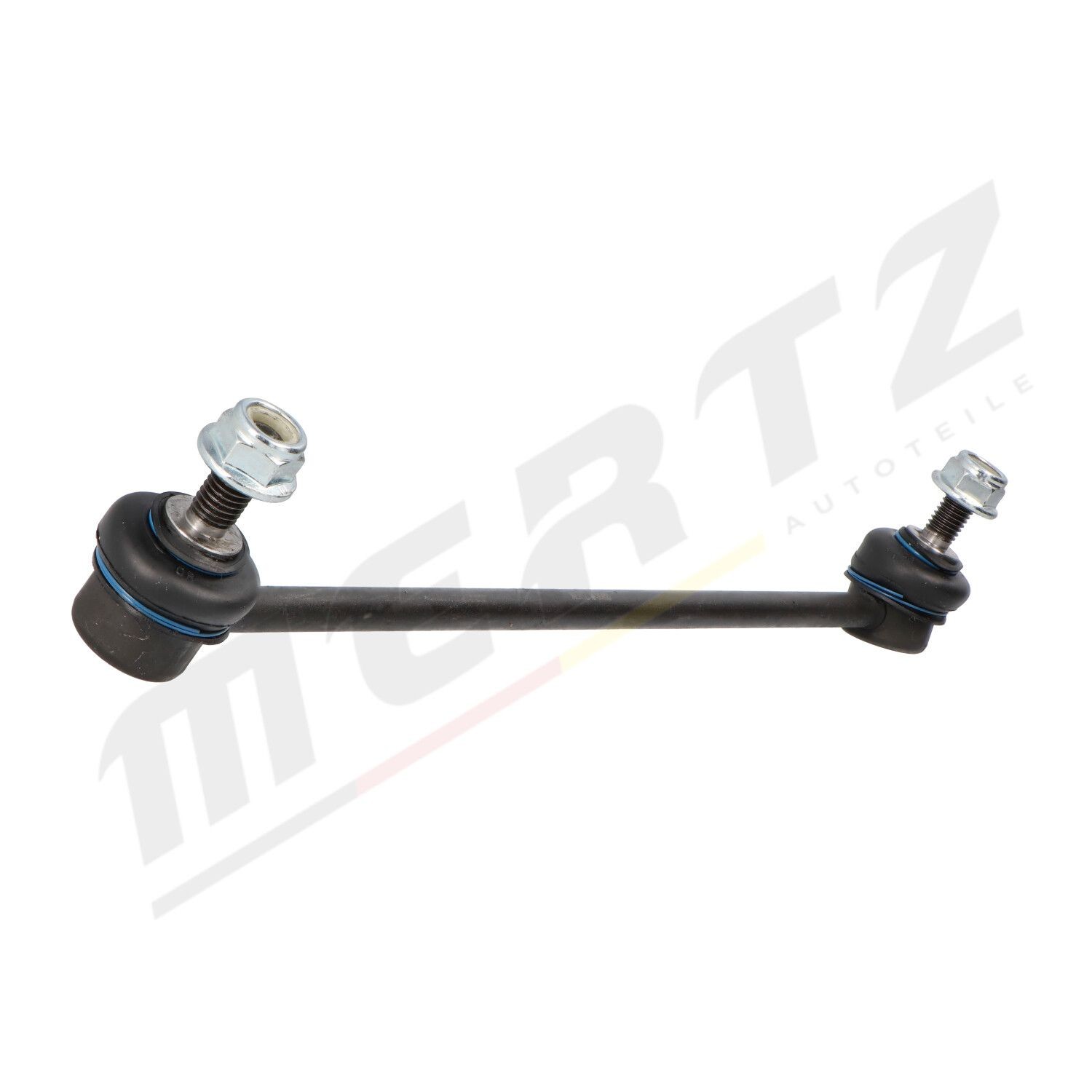 Anti roll bar links MERTZ Front Axle Right, 330mm, M10x1,5 , with nut, Steel - M-S0405