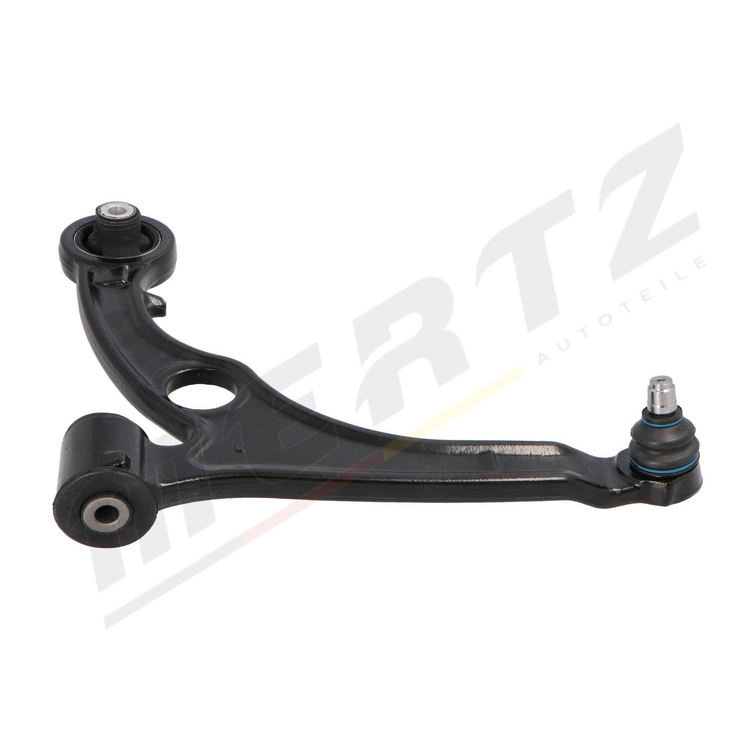 M-S1013 MERTZ Control arm FIAT with bearing(s), Front Axle Left, Control Arm, Cast Steel