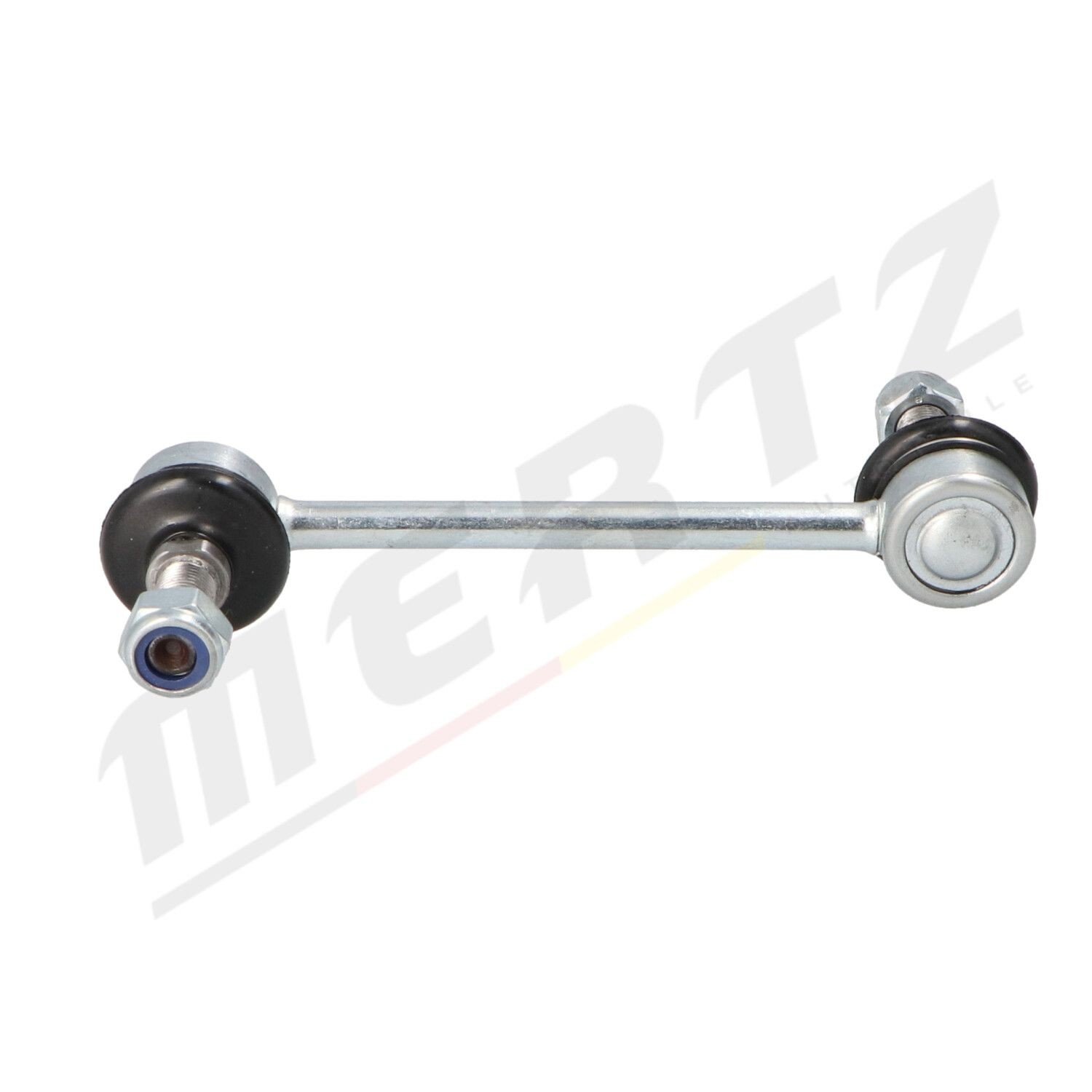 MERTZ M-S1763 Anti-roll bar link Front Axle Left, Front Axle Right, 150mm, M12x1,25 , with nut, Steel