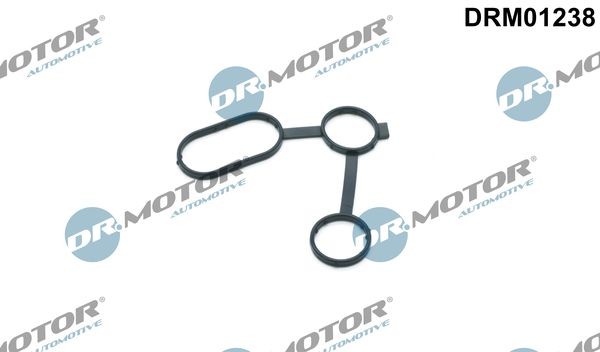 DR.MOTOR AUTOMOTIVE Oil cooler seal AUDI A3 Convertible (8P7) new DRM01238