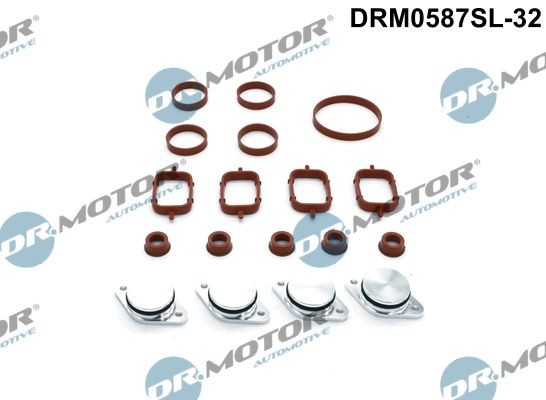 DR.MOTOR AUTOMOTIVE DRM0587SL-32 Gasket Set, intake manifold 11612245439