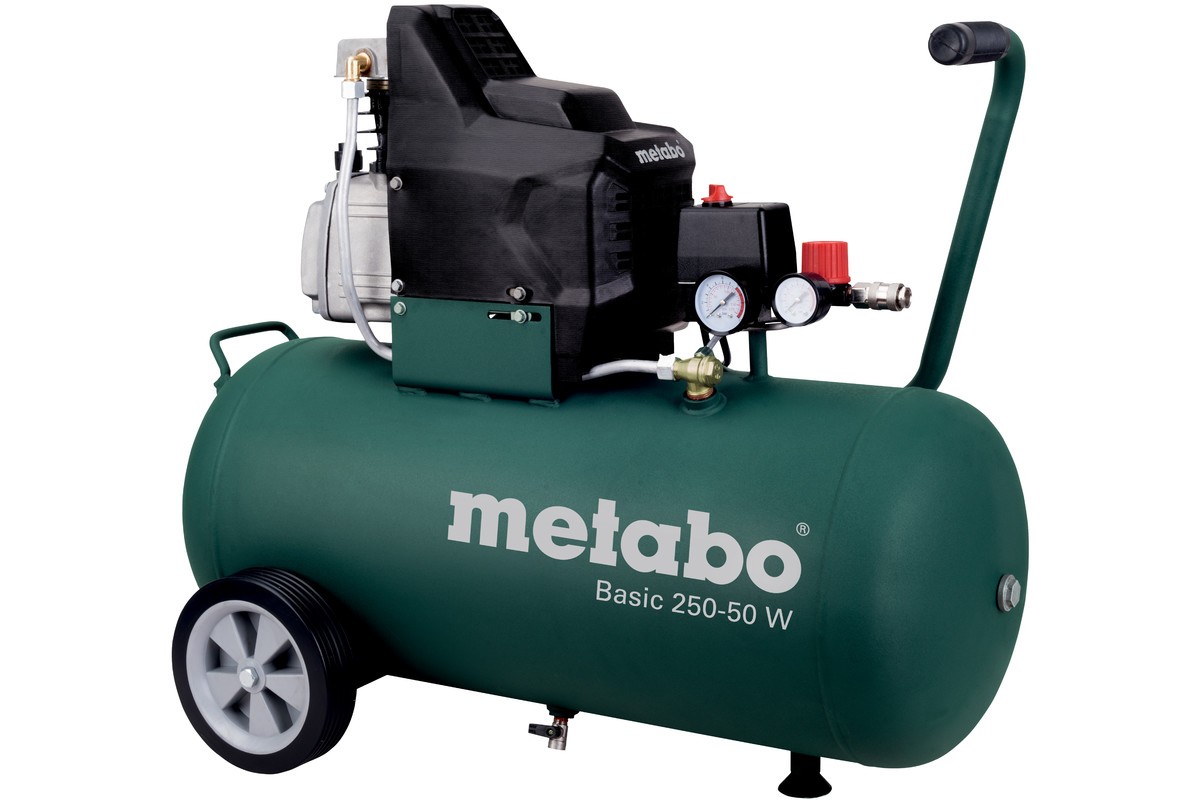 METABO BASIC 250-50 W 8 bar Weight: 32kg, Size: 780 x 400 x 625 Tyre inflator 601534000 buy
