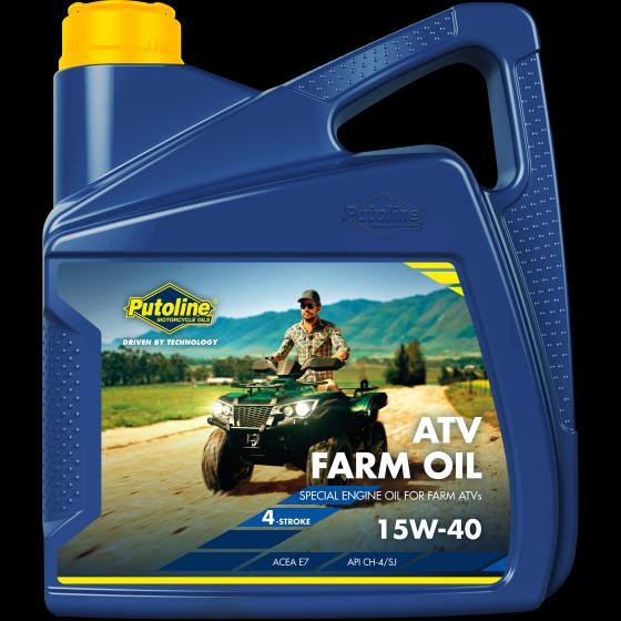 Buy Engine oil PUTOLINE petrol 70024 ATV, Farmer Oil 15W-40, 4l
