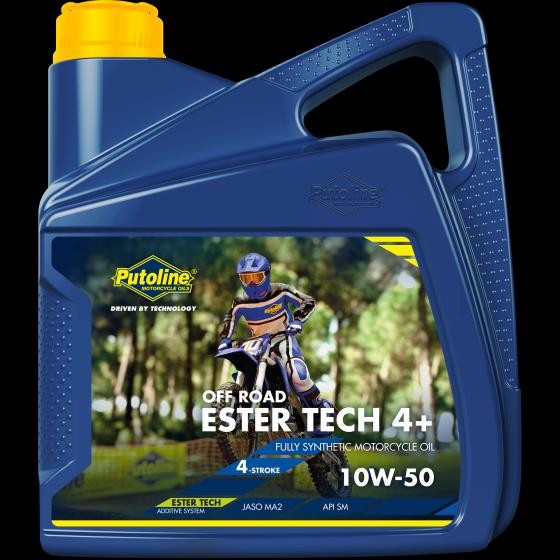 Motorrad PUTOLINE Ester Tech 4+, Off Road 10W-50, 4l Motoröl 70637 günstig kaufen