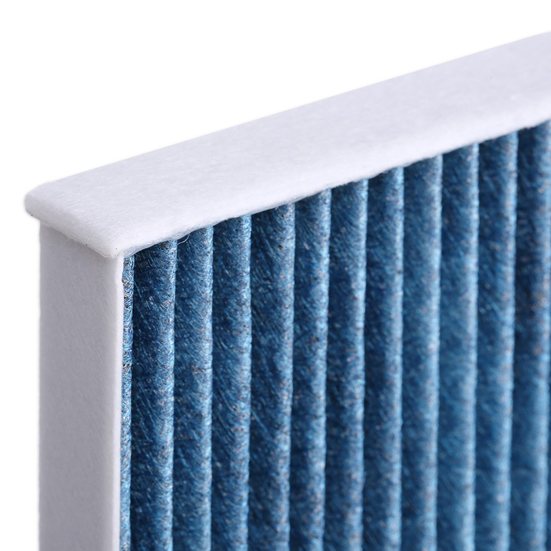 424I0497P Air con filter 424I0497P RIDEX PLUS Activated Carbon Filter, with anti-allergic effect, with antibacterial action, Particulate filter (PM 2.5), 218 mm x 264 mm x 20 mm