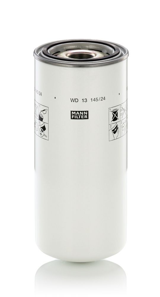 MANN-FILTER 1 1/2-16 UN-2B, Spin-on Filter, for high pressure levels Ø: 135mm, Height: 302mm Oil filters WD 13 145/24 buy