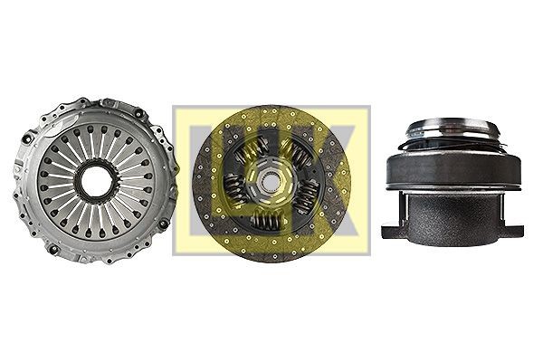 LuK with clutch release bearing, 430mm Ø: 430mm Clutch replacement kit 643 3471 00 buy