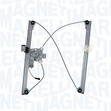MAGNETI MARELLI 350103733000 Window regulator Left Front, Operating Mode: Electric, with electric motor
