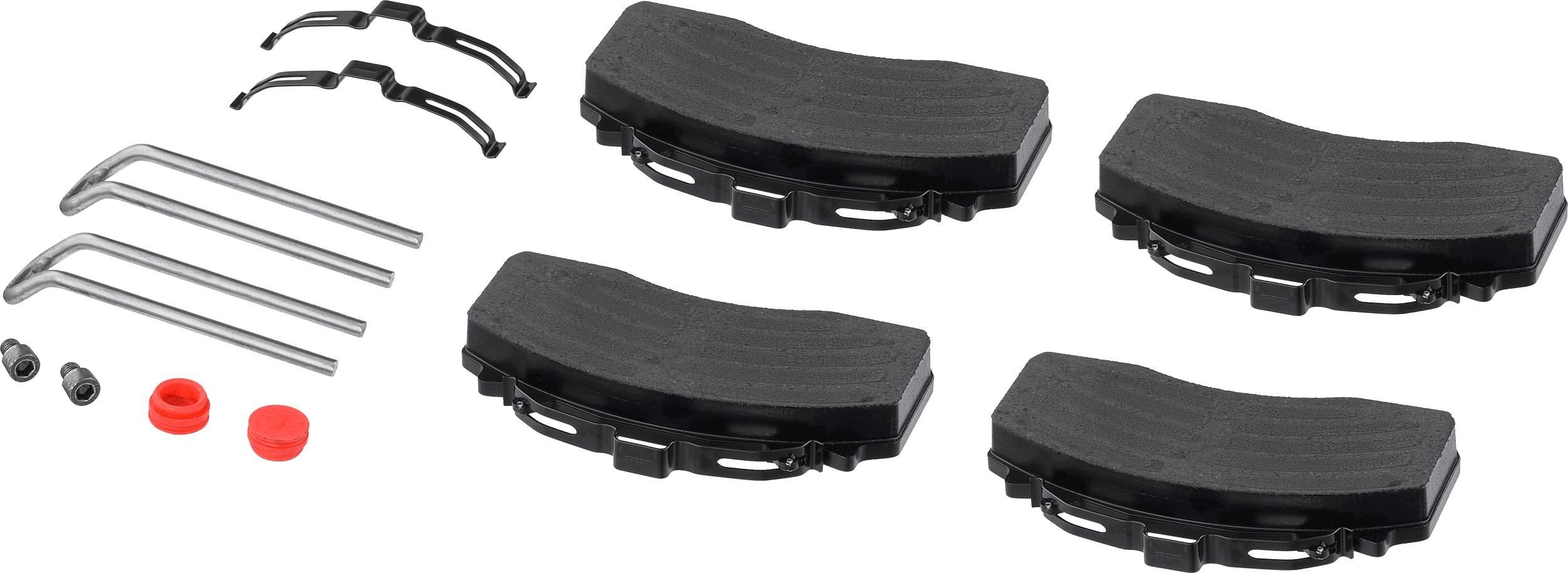 WABCO excl. wear warning contact Height: 99,3mm, Width: 220,5mm, Thickness: 30mm Brake pads 6403229582 buy
