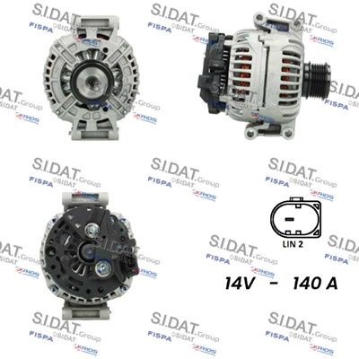 SIDAT A12BH0377 Alternator Freewheel Clutch 06H903016L