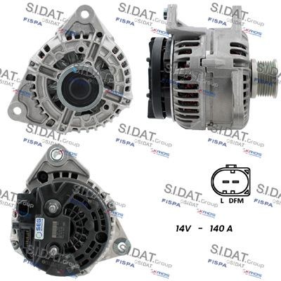 SIDAT A12BH0685 Alternator MK667725