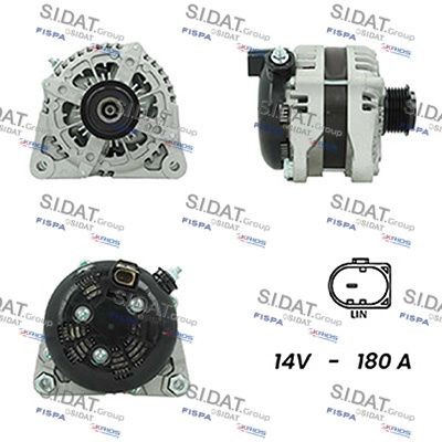 SIDAT A12DE0893A2 Alternator BJ32-10300-AC