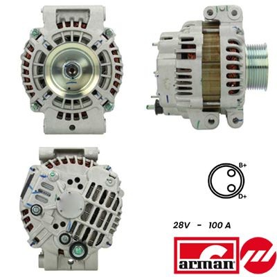 SIDAT A24MH0110AS Lichtmaschine für SCANIA L,P,G,R,S - series LKW in Original Qualität