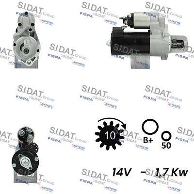 SIDAT S12BH0679A2 Starter motor A2769062300