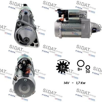 SIDAT S12DE0049 Starter motor 61514501