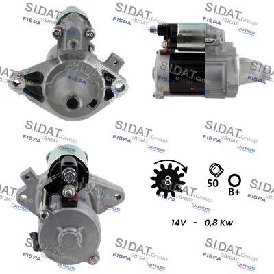 SIDAT S12DE0423 Starter motor 28100-0Q031