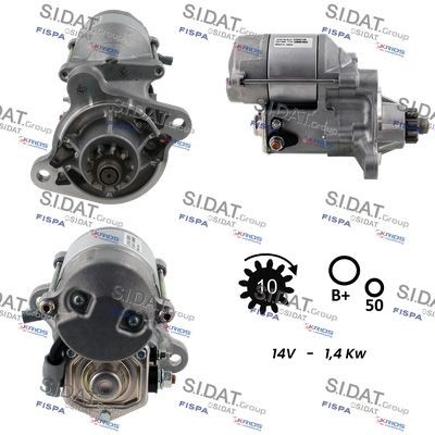 SIDAT S12DE0714 Starter motor 6669633