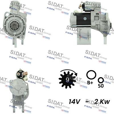 SIDAT S12HT0768A2 Starter motor 12948677011