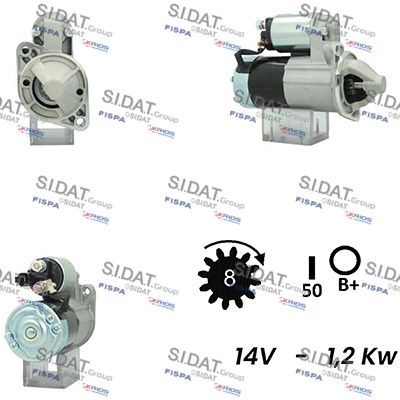 SIDAT S12HY0556A2 Starter motor 3610023071