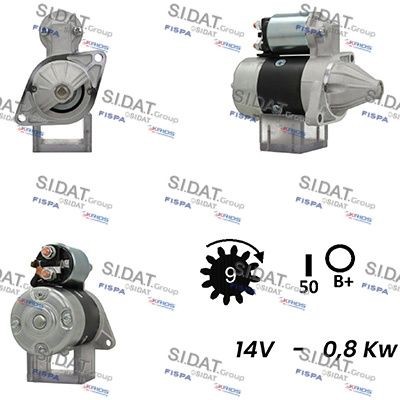 SIDAT S12MH0220A2 Starter motor 1585263013