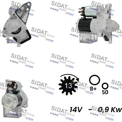 SIDAT S12MH0689A2 Starter motor 23300-00Q3D