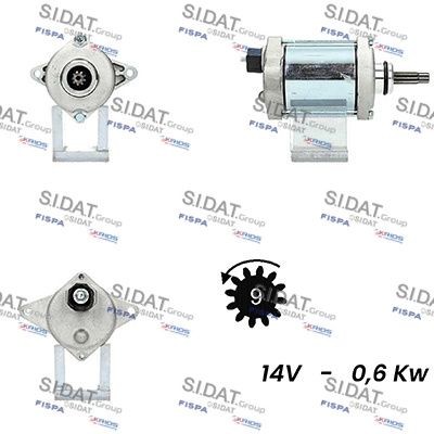 SIDAT S12MT0528A2 Starter motor 31200-HR0-F01