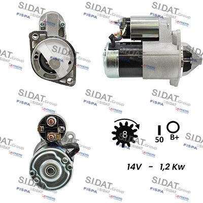 SIDAT S12VA0552A2 Starter motor 36100-23061