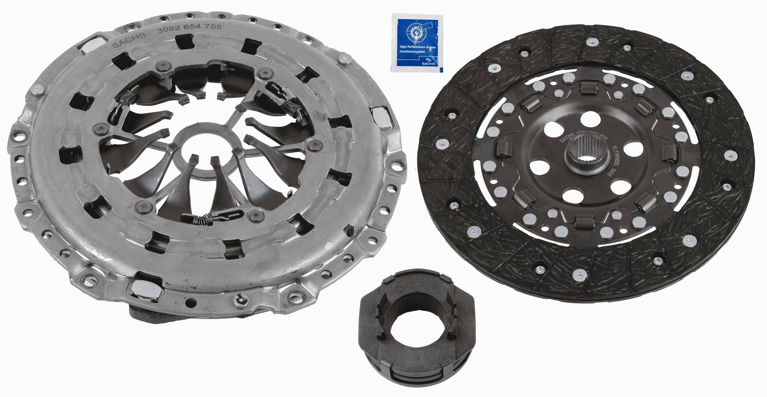 SACHS with clutch release bearing, 230mm Ø: 230mm Clutch replacement kit 3000 951 614 buy