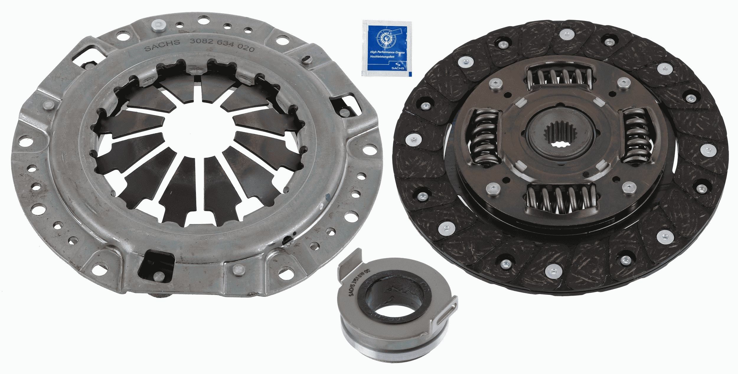 Original SACHS Clutch and flywheel kit 3000 951 618 for NISSAN TRADE