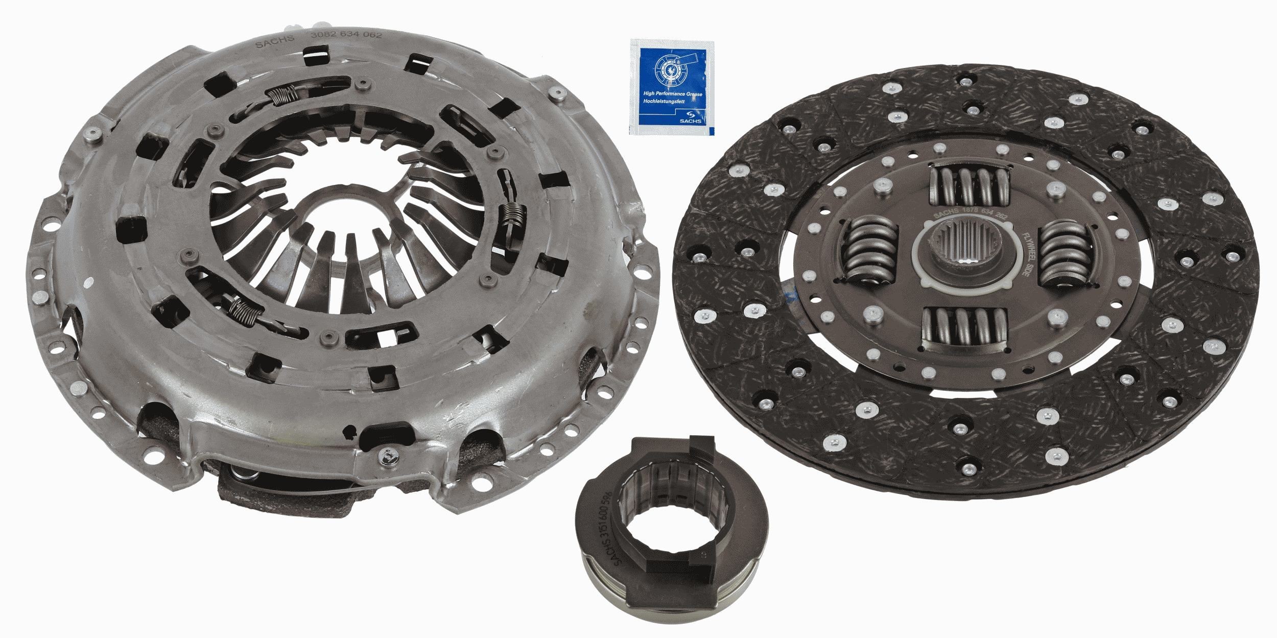 Great value for money - SACHS Clutch kit 3000 951 662
