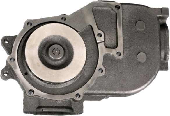GATES 7702-15005 Water pump Metal, without belt pulley, for v-ribbed belt pulley, with gaskets/seals