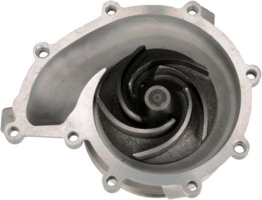 GATES 7702-15009 Water pump Metal, with belt pulley, for v-ribbed belt pulley, with gaskets/seals