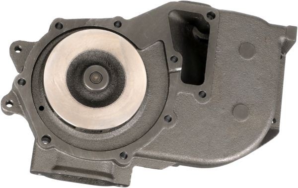 GATES 7702-15012 Water pump Metal, without belt pulley, for v-ribbed belt pulley, with gaskets/seals
