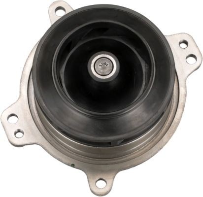 GATES 7702-15016 Water pump Metal, with belt pulley, for v-ribbed belt pulley