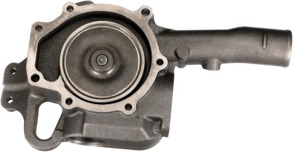 GATES 7702-15024 Water pump Metal, without belt pulley, for v-ribbed belt pulley, with gaskets/seals