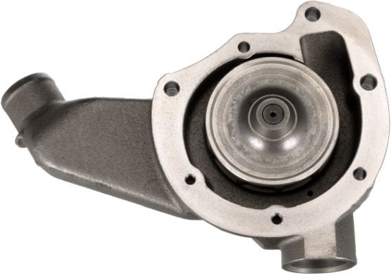 GATES 7702-15045 Water pump Metal, without belt pulley, for v-belt pulley, with gaskets/seals