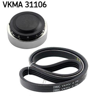 VKM 31040 SKF VKMA31106 Deflection / Guide Pulley, v-ribbed belt 059 260 523 A