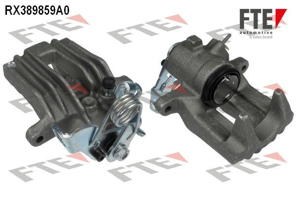 9290731 FTE Brake calipers SEAT grey, Aluminium, Rear Axle Left, without holder