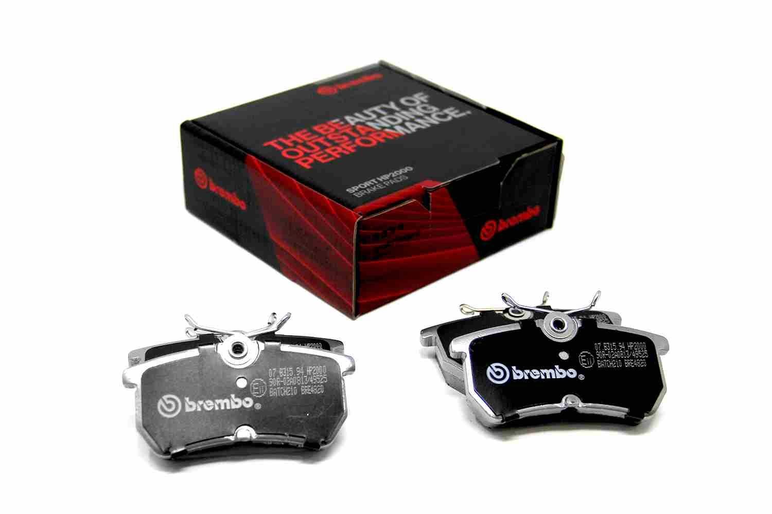 BREMBO 07.B315.94 High performance brake pad FORD FIESTA in original quality