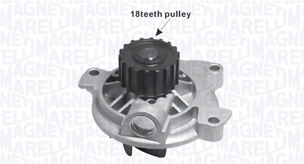 MAGNETI MARELLI 352316171172 Water pump AUDI experience and price
