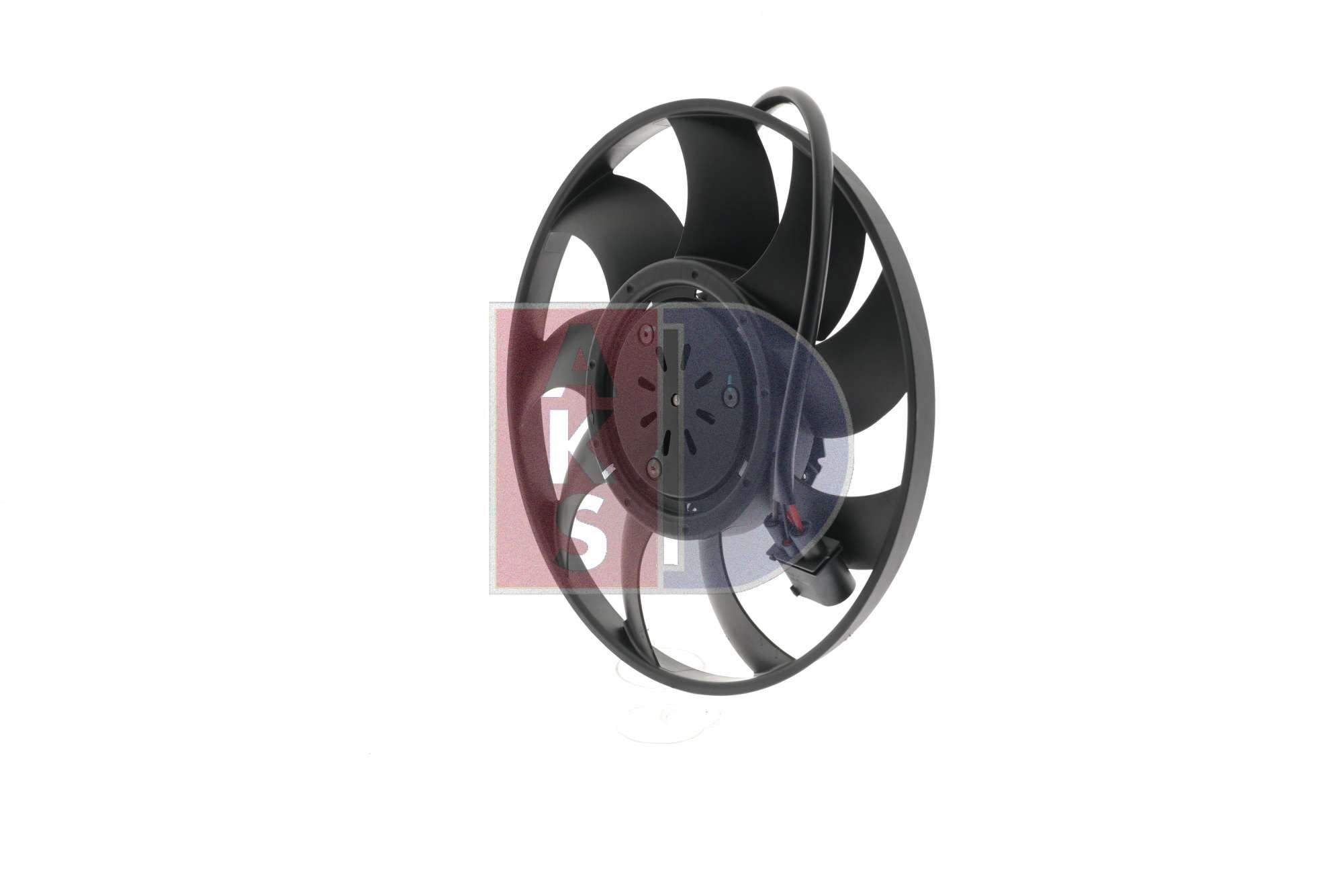 AKS DASIS 048163N Radiator cooling fan Ø: 370 mm, 12V, 400W, Electric, without radiator fan shroud
