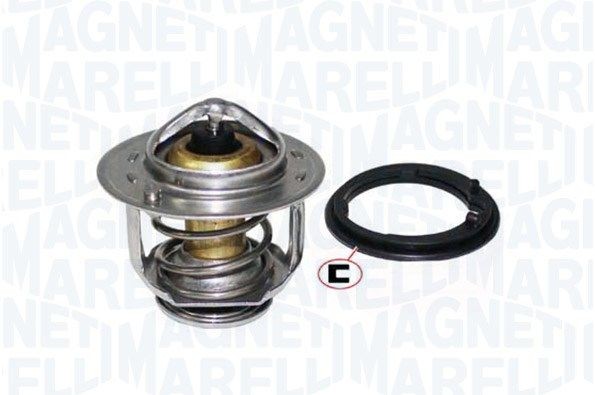 352317004670 MAGNETI MARELLI Coolant thermostat TOYOTA Opening Temperature: 82°C, 52mm, with seal