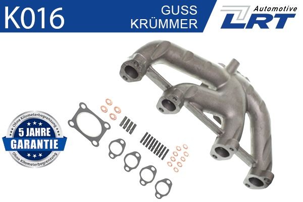 LRT K016 Manifold, exhaust system with mounting parts