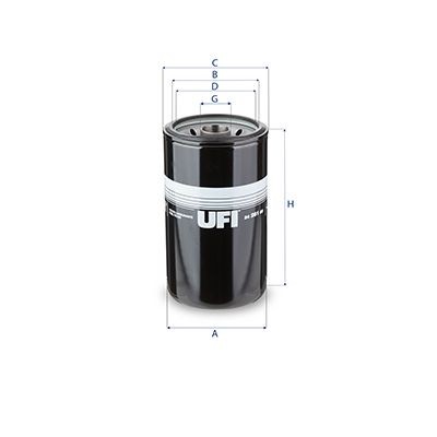 UFI 24.261.00 Fuel filter 25011026