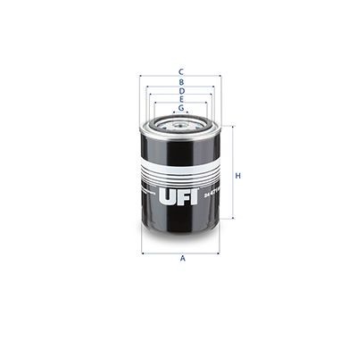 UFI 24.471.00 Fuel filter 5 0313 9140